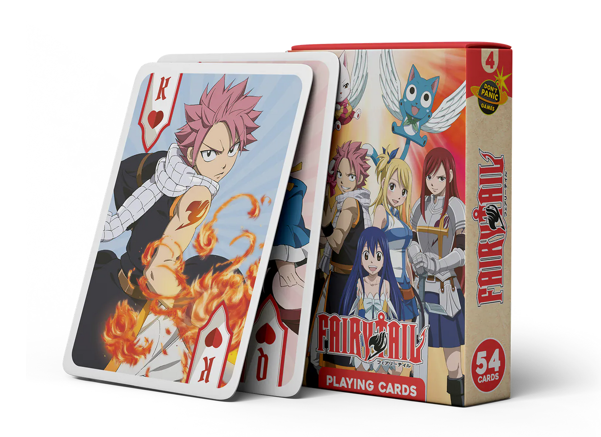 Japanime Games Games > Playing Cards Mangacards Playing Cards - FairyTail 3663411601005 JPGL420103