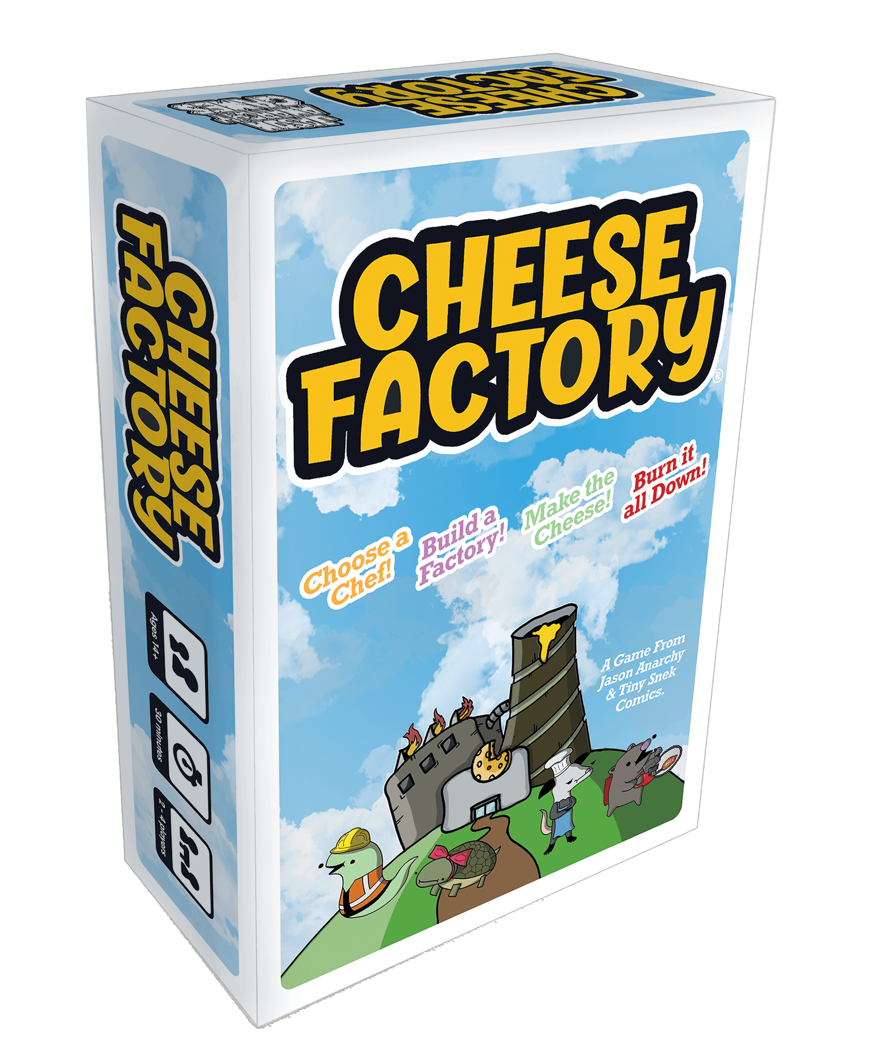 Jason Anarchy Board Games Cheese Factory 627987843194 JAGCF
