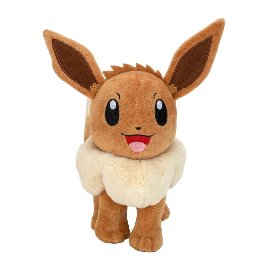 Jazwares Toys > Plushies Jazwares: Pokémon - Eevee Plush 8" 191726402411 PKW95217