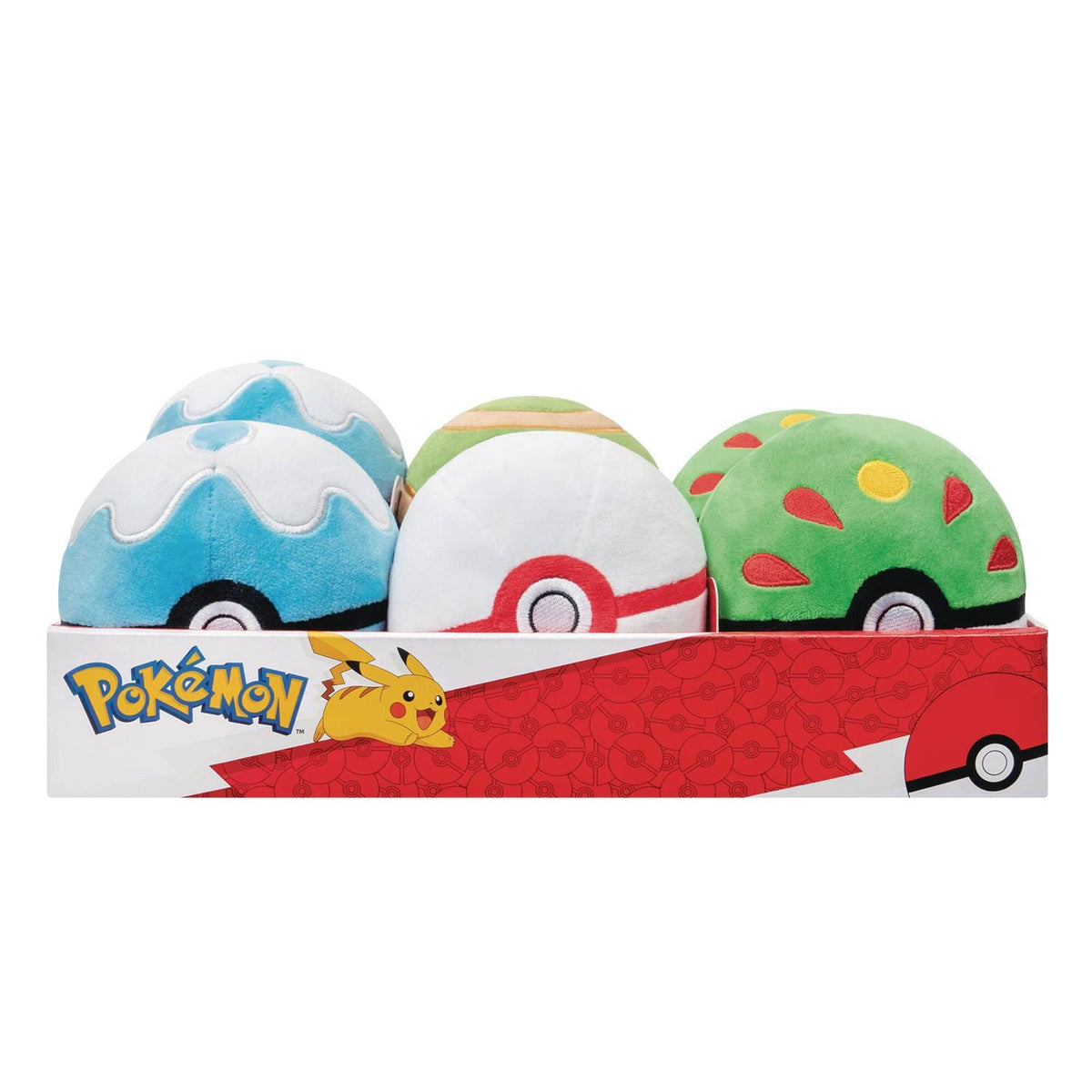 Jazwares Toys > Plushies Jazwares: Pokémon - Pokéball 5" Plush