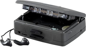 Jensen Music > Audio Equipment Jensen SCR-75 Personal Stereo Cassette Player - AM/FM - Stereo Earbuds (Black) 077283937514 JSEN37514
