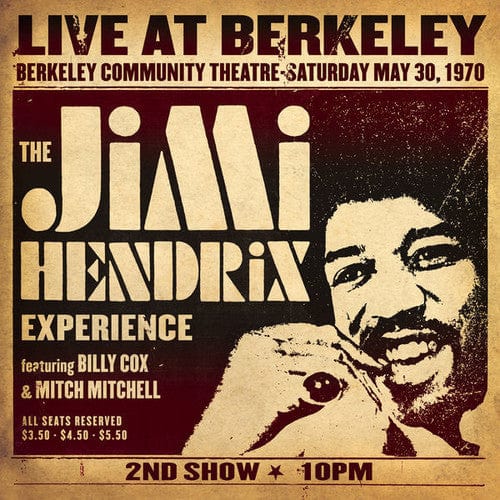 Jimi Hendrix Music > Vinyl Records Jimi Hendrix - Jimi Hendrix Experience Live at Berkeley 886919926019 SNYL199260.1