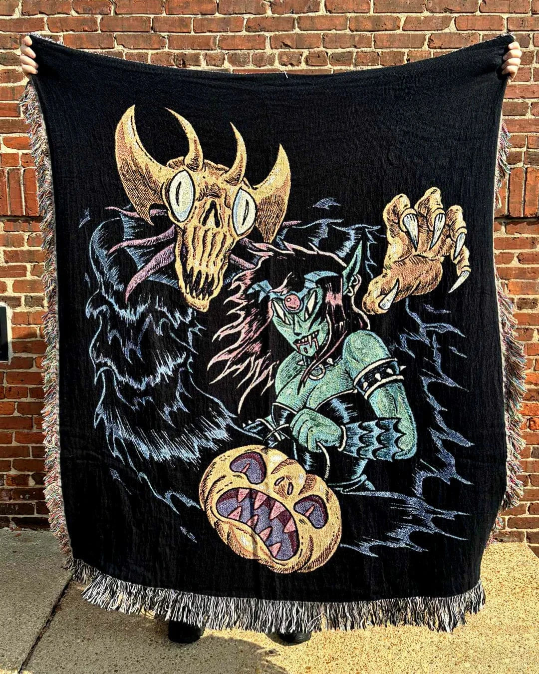 JIMMY GIEGERICH Home > Other Home Halloween Hooligans Blanket