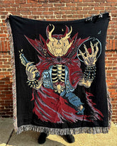 JIMMY GIEGERICH Home > Other Home Heavy Halloween Hell Woven Blanket