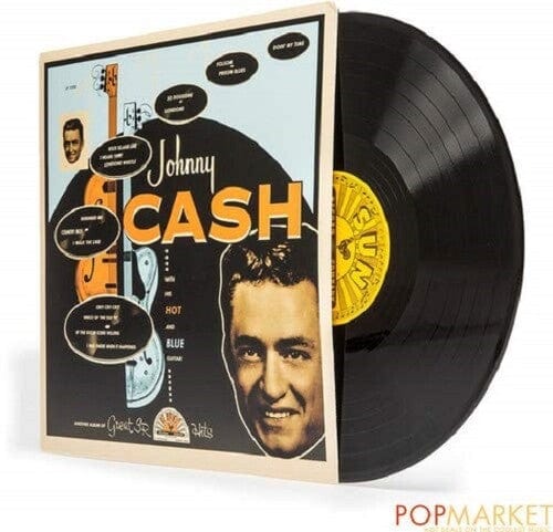 Johnny Cash - With His Hot and Blue Guitar - Black Vinyl