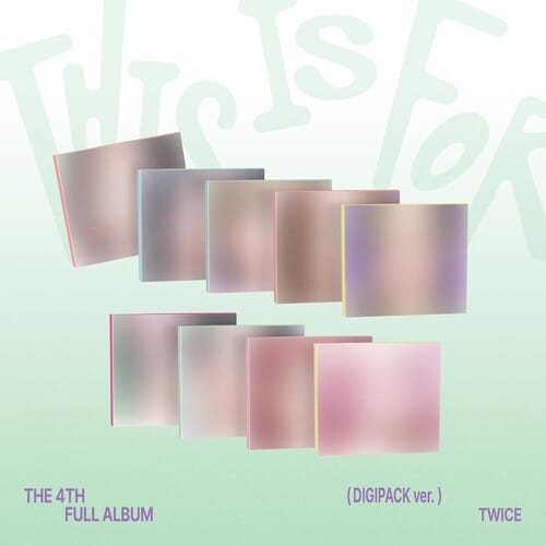 Jyp Ent / Republic Music > Compact Discs TWICE - THIS IS FOR [DIGIPACK ver.] (Random Album Design, Sticker / Stickers, Photo Book, Photo / Photo Card, Poster) [CD] 198704425578 JYPT176648.2