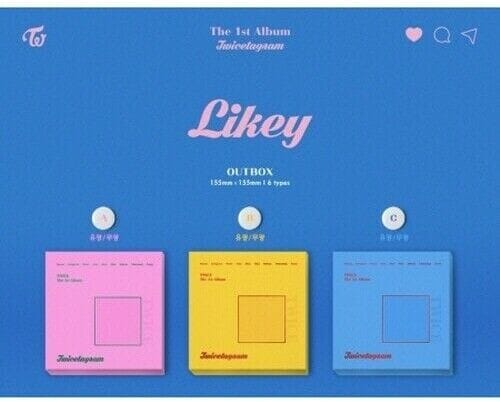 JYP ENTERTAINMENT Music > Compact Discs TWICE - Twicetagram - Random Cover - incl. 108pg Photobook, Sticker + Photocard [Import] [RANDOM COVER] [CD] 8809269508461 IMT6950846.2