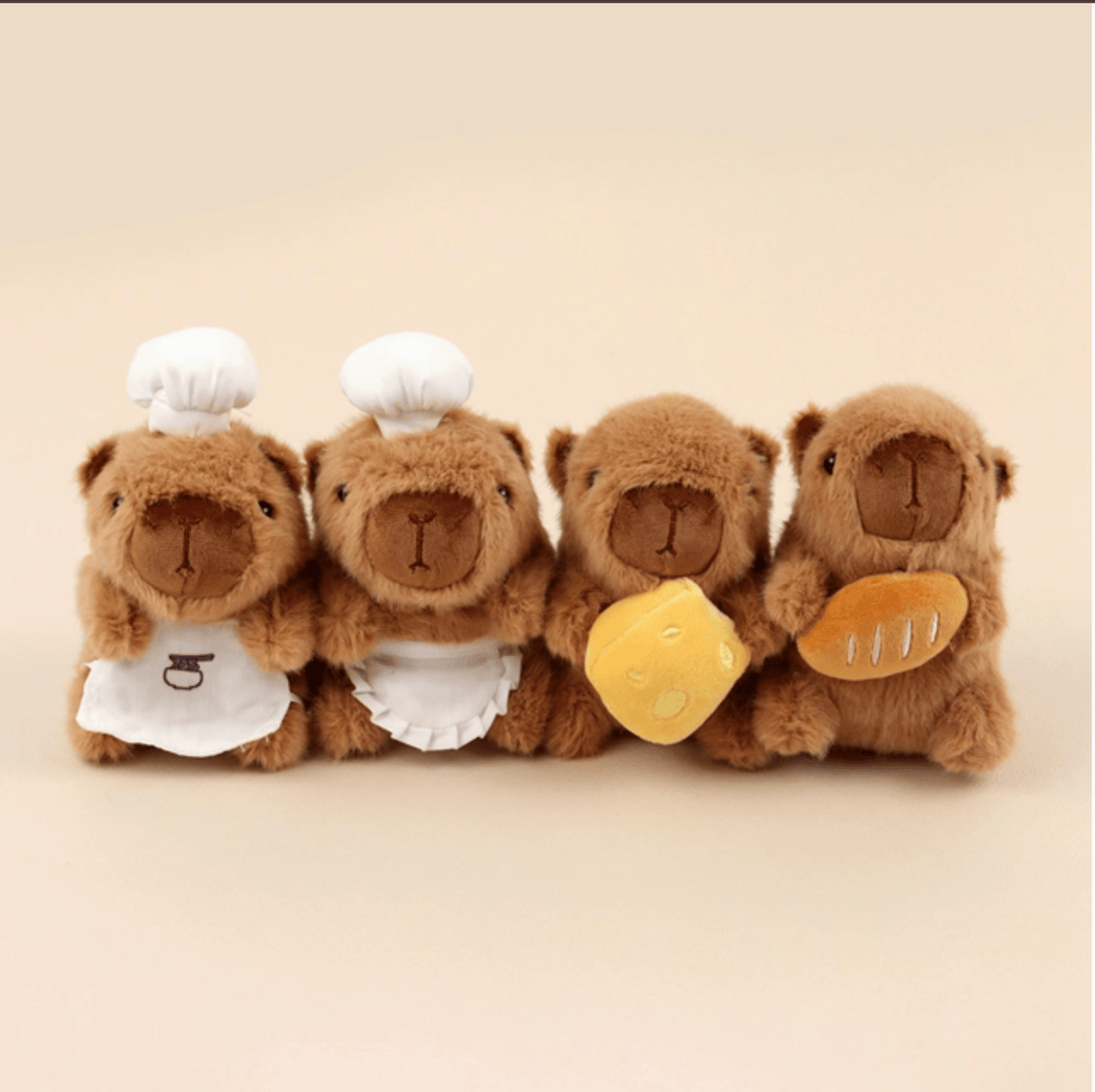 K-Wonderland Miscellaneous > Keychains Capybara Plush Keychain Bag Charm