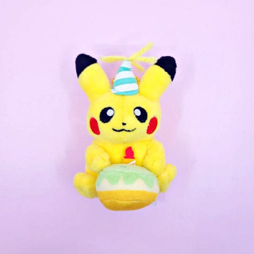 K-Wonderland Miscellaneous > Keychains Pokémon Celebration Series Plush Bag Charm – Pikachu (8cm) 8809962088055 8809962088055