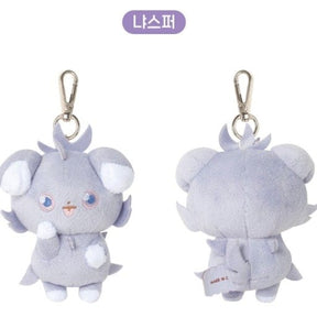K-Wonderland Miscellaneous > Keychains Pokemon Poképiece Plush Keychain –  Espurr (8cm) 8800305760447 8800305760447