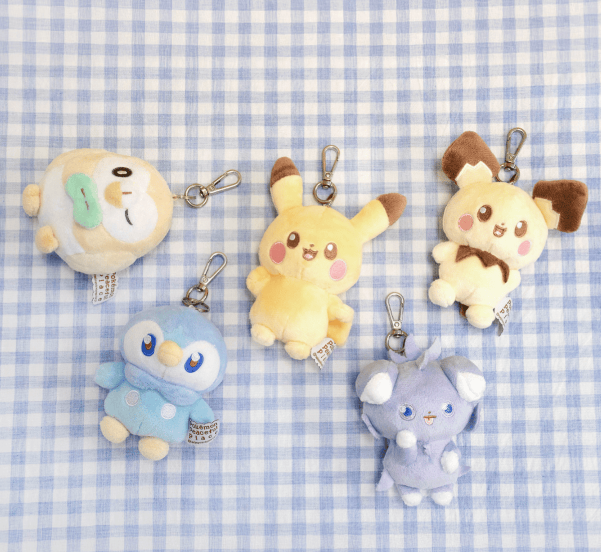 K-Wonderland Miscellaneous > Keychains Pokemon Poképiece Plush Keychain - Pichu 8800305760409