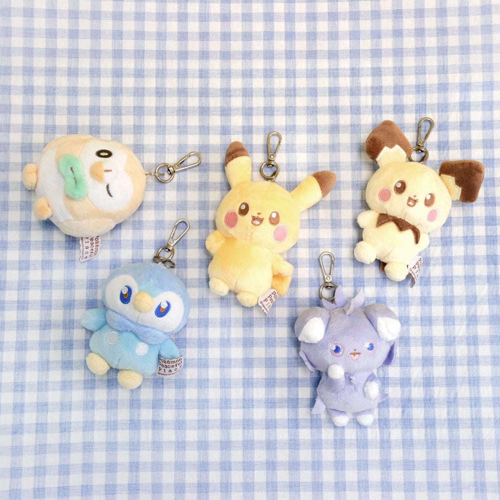 K-Wonderland Miscellaneous > Keychains Pokemon Poképiece Plush Keychain –  Piplup (8cm) 8800305760423 8800305760423