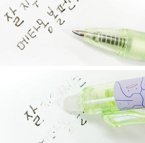 K-Wonderland Miscellaneous > Pens Pokémon Erasable Gel Pen (Ditto & Pikachu Design) 8802035132051 8802035132051