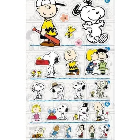 K-Wonderland Stationery Peanuts Snoopy & Friends Sticker Pack 12429052