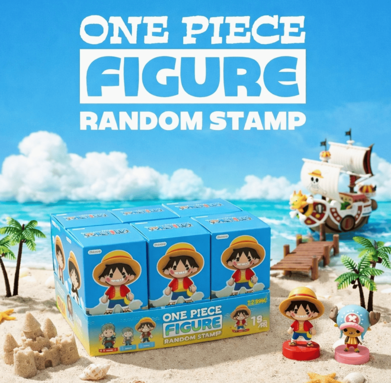 K-Wonderland Toys > Blind Boxes One Piece Figure Random Stamp – Blind Box 8809632256319