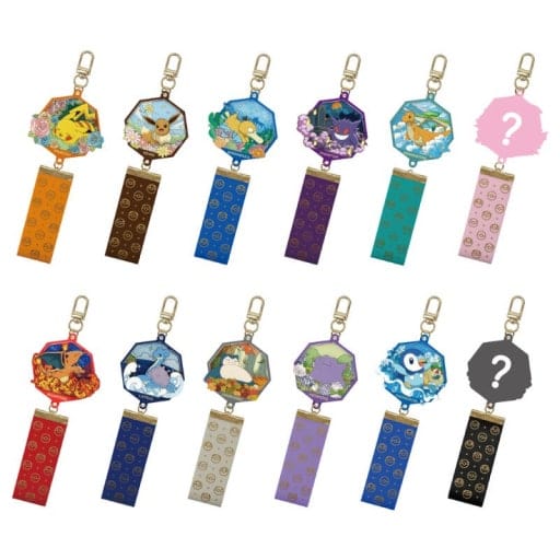 K-Wonderland Toys > Blind Boxes Pokemon Diorama Acrylic Keyring Blind Box 8809285524087 KW-8809285524087