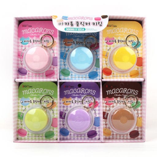 K-Wonderland Toys > Fidget Toys K-Wonderland: Fidget Bag Charm - Macaron Clicker Keychain 8809627023957 TEC23K-W