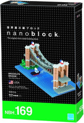 Kawada Toys nanoblock - World Famous Buildings - Brooklyn Bridge (First Version) NAN21185S NAN21185S