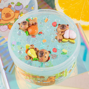 Kawaii Slime Company Toys Capybara Fruit Spa Signature Dome™ Slime 810154376865 CAFRSP_2599