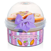 Kawaii Slime Company Toys > Fidget Toys Kawaii Slime: 2-in-1 Slime - Peanut Butter Jelly Time, Grape 810154370924 PEABUTJEL_8922