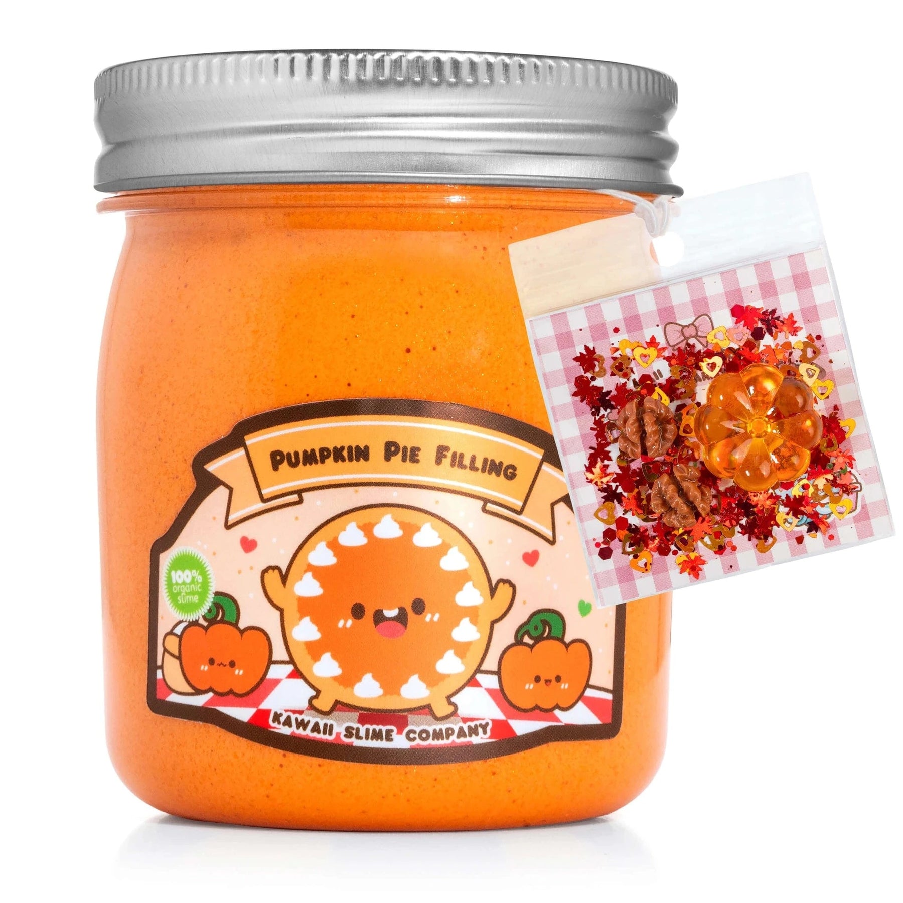 Kawaii Slime Company Toys > Fidget Toys Kawaii Slime: Butter Slime - Pumpkin Pie Filling 810154372225 PUMPIEFIL_6864