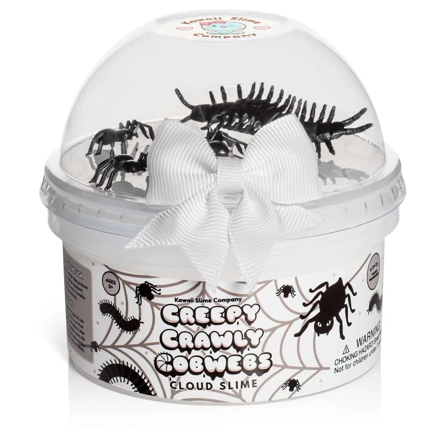 Kawaii Slime Company Toys > Fidget Toys Kawaii Slime: Cloud Slime - Creepy Crawly Cobwebs 857488008673 CRECRACOB_9192