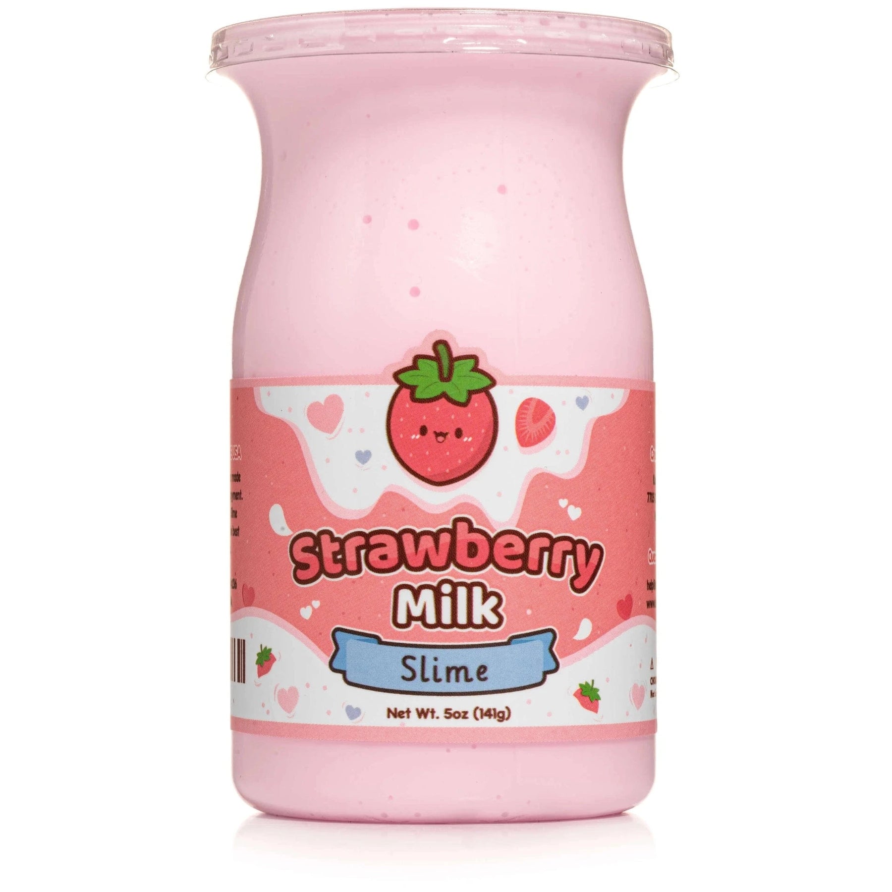 Kawaii Slime Company Toys > Fidget Toys Kawaii Slime: Glossy Slime - Strawberry Milk 810154370658 STRMILGLO_5119