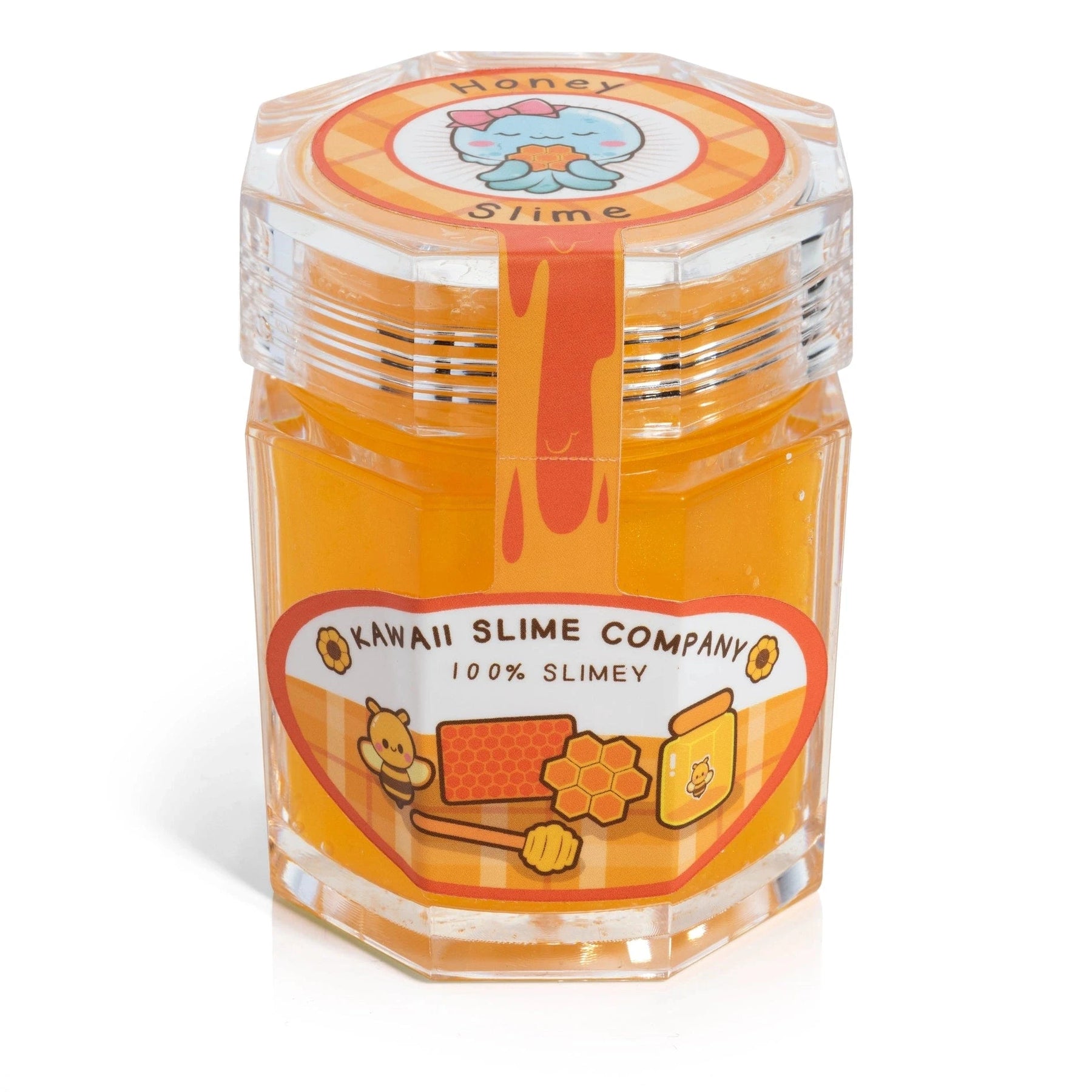 Kawaii Slime Company Toys > Fidget Toys Kawaii Slime: Homemade Slime Jar - Honey 73048060 HOMHONSLI_7338