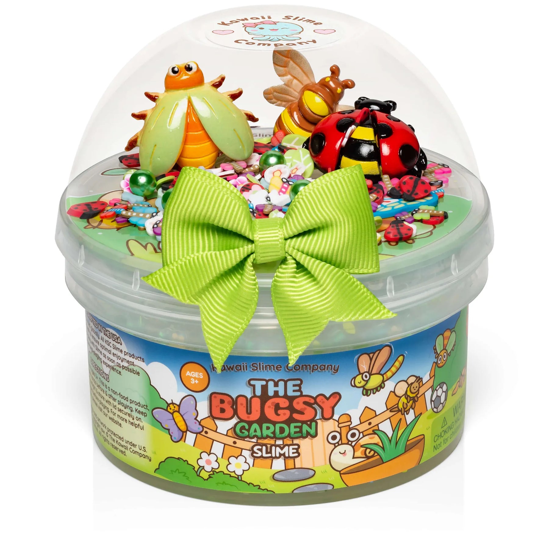 Kawaii Slime Company Toys > Fidget Toys Kawaii Slime: Signature Dome Slime - The Bugsy Garden 810154376926 THBUGA_2647