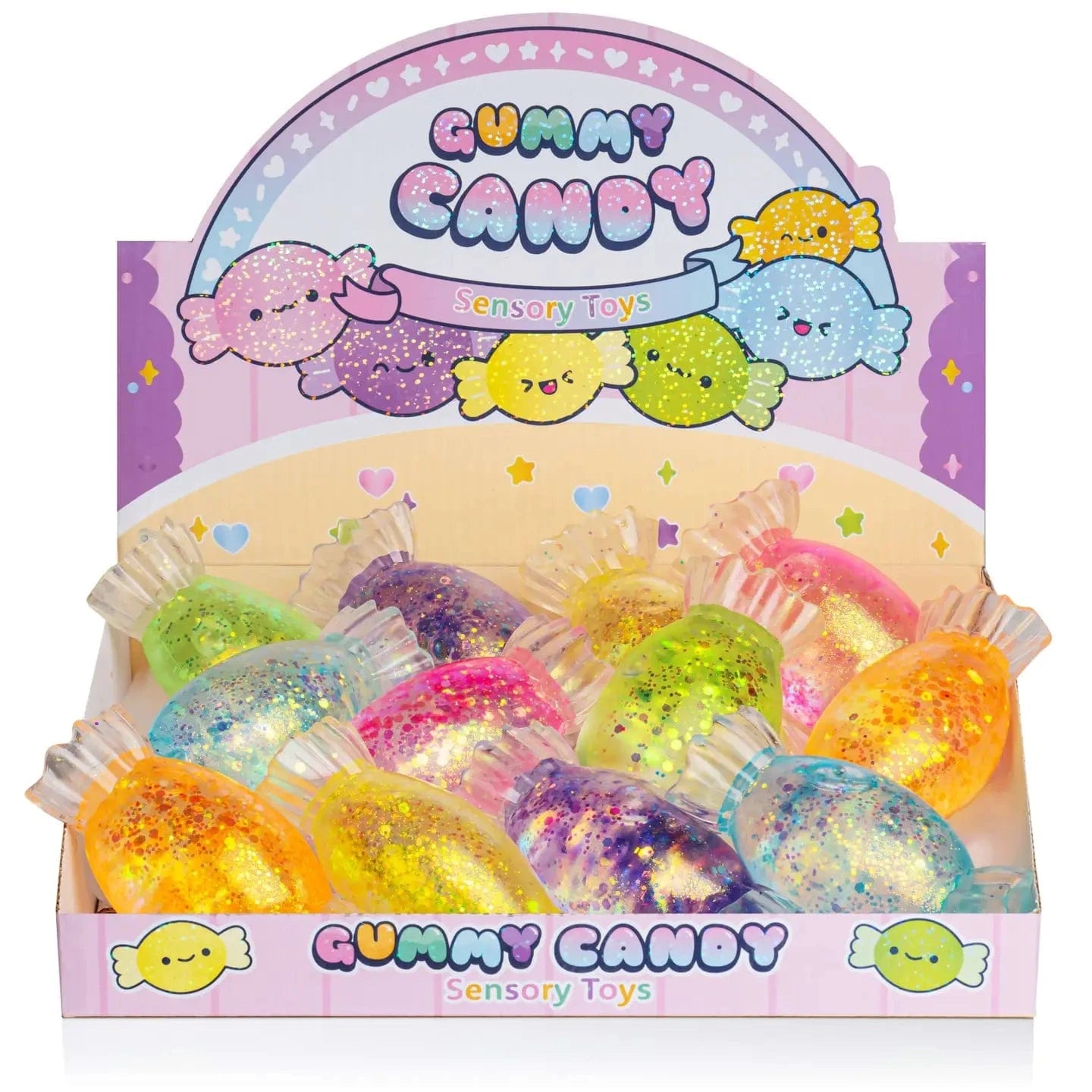 Kawaii Slime Company Toys > Fidget Toys Kawaii Slime: Squishy Sensory Toy - Gummy Candy 810154370115 GUMCANSEN_9540