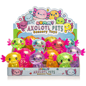 Kawaii Slime Company Toys Gummy Axolotl Pets Sensory Squishy Toy (12pcs/case) 810154370030 GUMAXOPET_9490