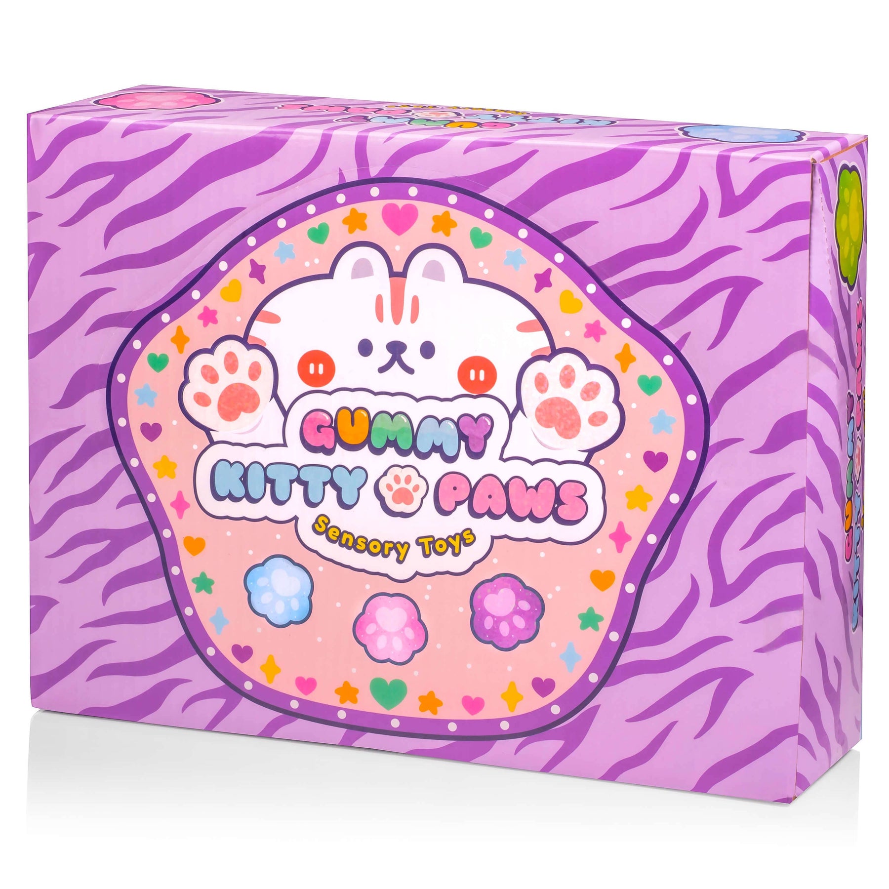 Kawaii Slime Company Toys Gummy Kitty Paws Squishy Sensory Toy (12pcs/case) 810154370047 GUMKITPAW_9489
