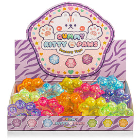 Kawaii Slime Company Toys Gummy Kitty Paws Squishy Sensory Toy (12pcs/case) 810154370047 GUMKITPAW_9489