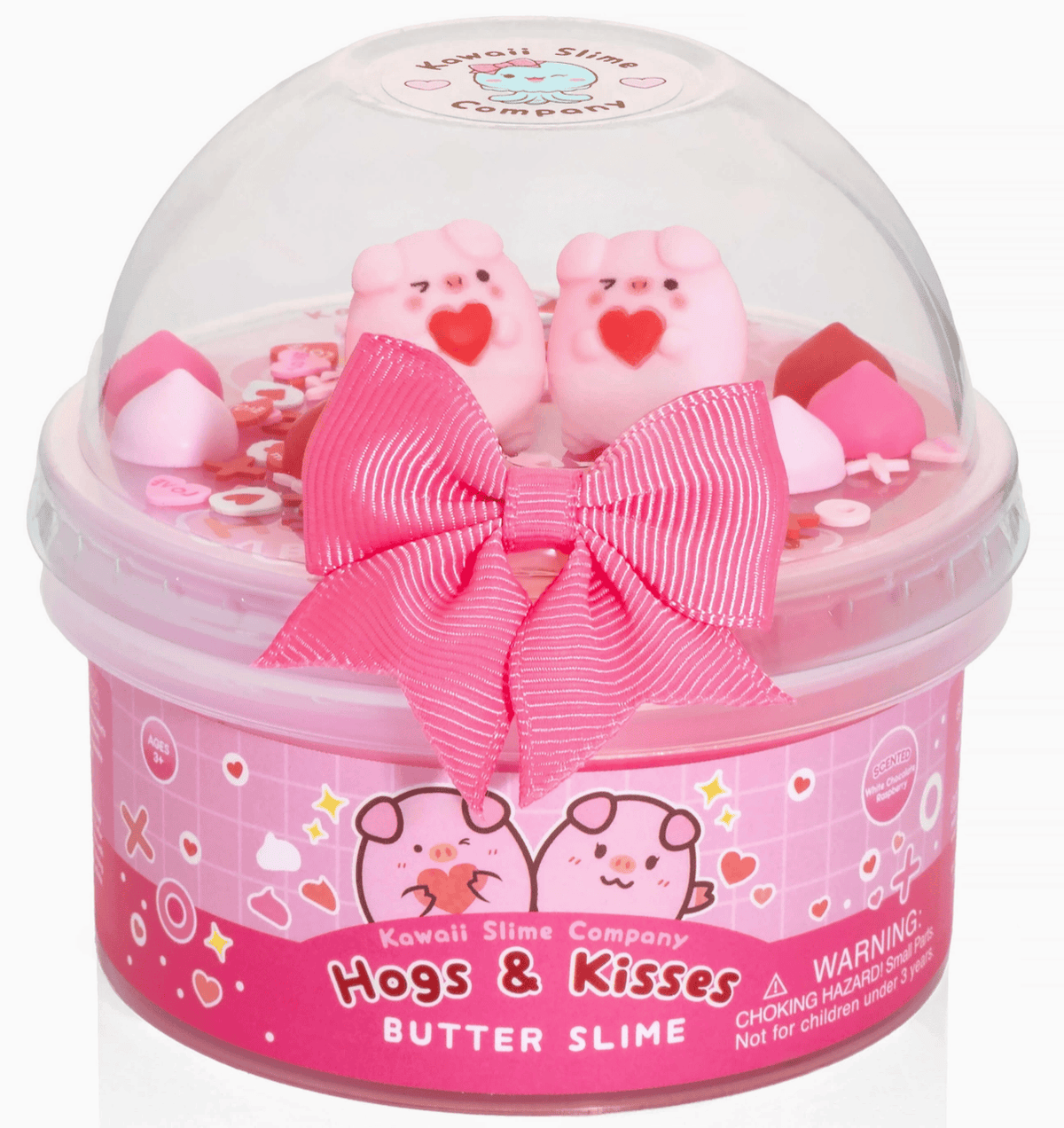 Kawaii Slime Company Toys Hogs & Kisses Butter Signature Dome Slime 857488008505 HOGANDKIS_9491