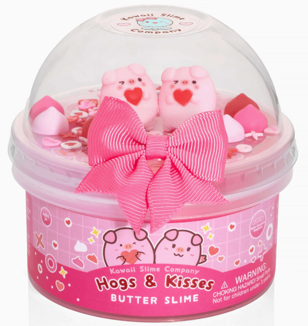 Kawaii Slime Company Toys Hogs & Kisses Butter Signature Dome Slime 857488008505 HOGANDKIS_9491