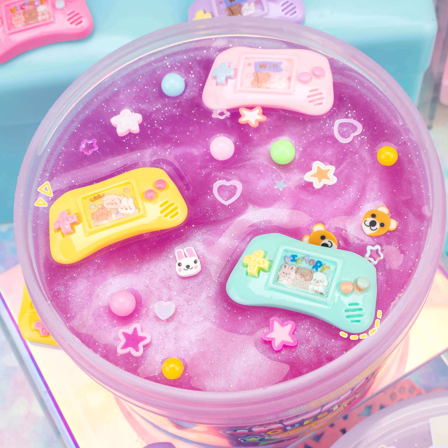 Kawaii Slime Company Toys Kawaii Quest Metallic Signature Dome™ Slime 810154374045 KAWQUEMET_1471