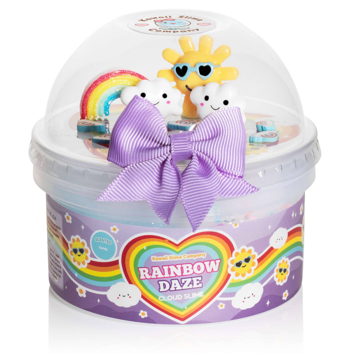 Kawaii Slime Company Toys Rainbow Daze Cloud Signature Dome™ Slime 810154371037 RAIDAZCLO_9125