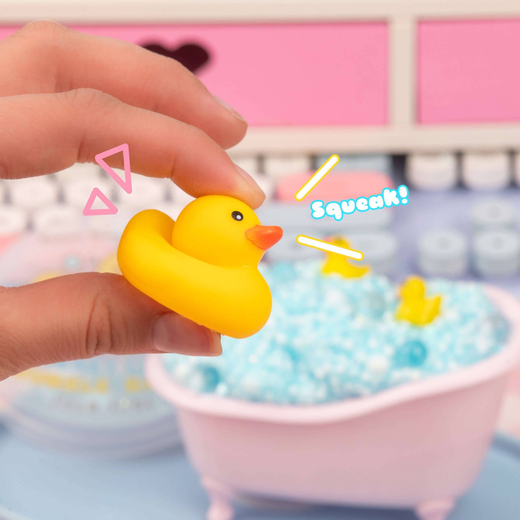 Kawaii Slime Company Toys Squeaky Clean Bubble Bath Floam Slime (4pcs/case) 810154370979 SQUCLEDUC_6313