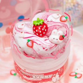 Kawaii Slime Company Toys Straw-Bunny Sponge Cake Cloud Creme Signature Dome™ Slime (4pcs/case) 810154370269 STRSPOCAK_9039