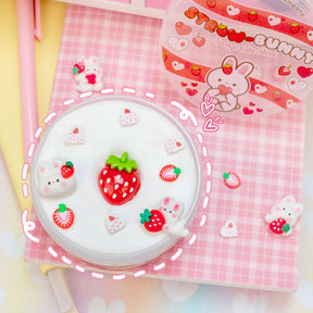 Kawaii Slime Company Toys Straw-Bunny Sponge Cake Cloud Creme Signature Dome™ Slime (4pcs/case) 810154370269 STRSPOCAK_9039
