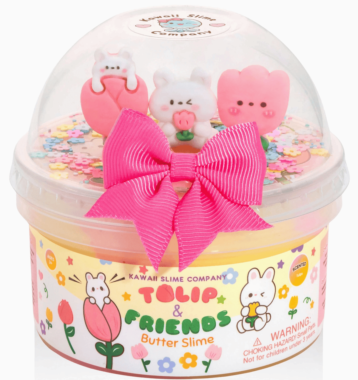 Kawaii Slime Company Toys Tulip & Friends Butter Signature Dome Slime 810154370245 TULFRIBUT_9040