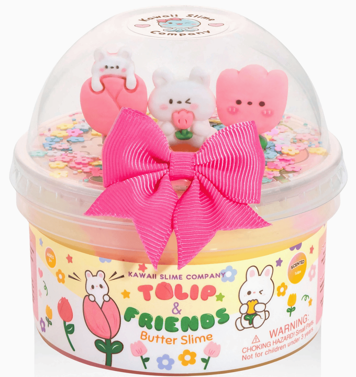 Kawaii Slime Company Toys Tulip & Friends Butter Signature Dome Slime 810154370245 TULFRIBUT_9040
