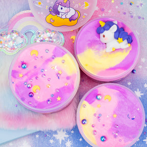 Kawaii Slime Company Toys Unicorn Tales Moonlit Melody Butter Slime (4pcs/case) 810154375233 UNITAL_1513