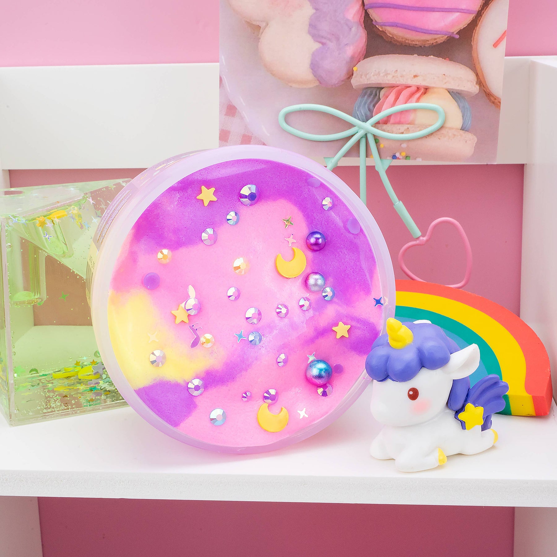 Kawaii Slime Company Toys Unicorn Tales Moonlit Melody Butter Slime (4pcs/case) 810154375233 UNITAL_1513