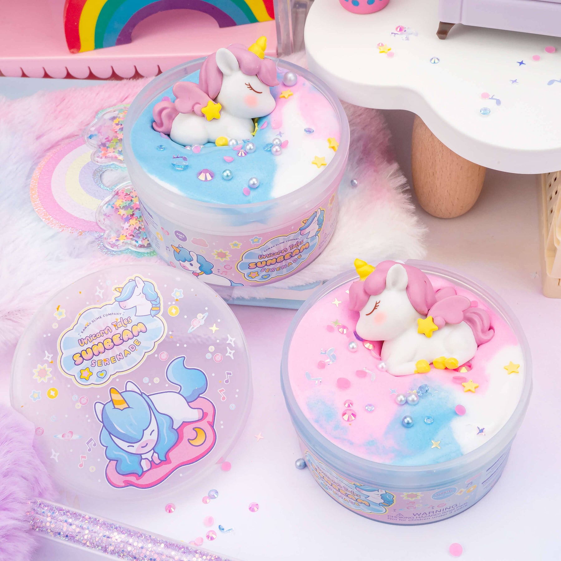 Kawaii Slime Company Toys Unicorn Tales Sunbeam Serenade Butter Slime 810154375226 UNITAL_1512