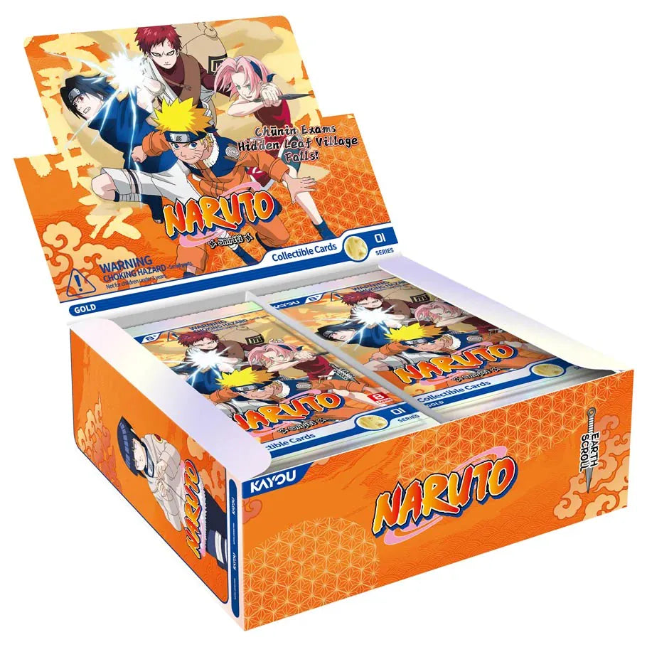 Kayou Trading Limited Trading Card Games Naruto: Smriti Collectible Cards: Earth Scroll 001 Booster Display 6937187409859 KTLNRKPDZJ001ANA
