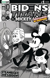 KEENSPOT ENTERTAINMENT Comic Books BIDENS TITANS VS MICKEY MOUSE (UNAUTH) #1 CVR B STEAMBOAT JO 70712974103501721 MAR241731