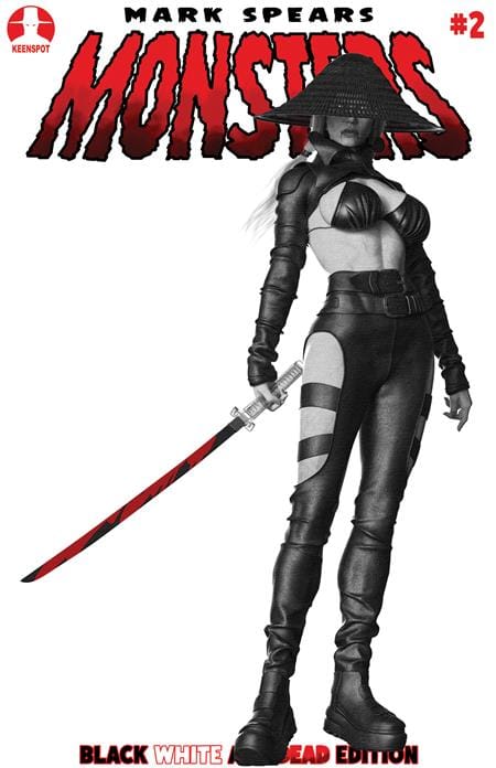 MARK SPEARS MONSTERS #2 4TH PTG BLACK WHITE & DEAD - BUNDLE (Release Date: 01/06/2027)