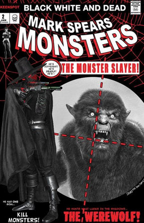 MARK SPEARS MONSTERS #2 4TH PTG BLACK WHITE & DEAD - BUNDLE (Release Date: 01/06/2027)
