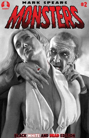 MARK SPEARS MONSTERS #2 4TH PTG BLACK WHITE & DEAD - BUNDLE (Release Date: 01/06/2027)